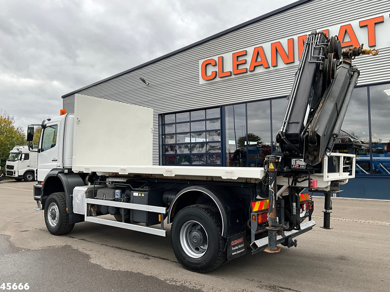 Mercedes-Benz AXOR 1929 4x4 VDL 14 Ton haakarmsysteem + Laadplateau met Hiab 14 Tonmeter laadkraan - Φορτηγό με γερανό: φωτογραφία 2 Mercedes-Benz AXOR 1929 4x4 VDL 14 Ton haakarmsysteem + Laadplateau met Hiab 14 Tonmeter laadkraan - Φορτηγό με γερανό: φωτογραφία 2