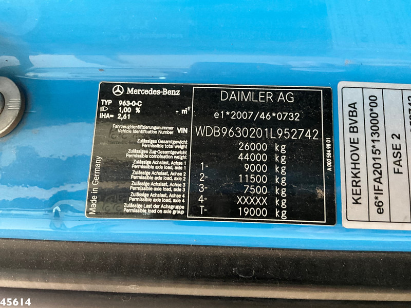 Μίσθωση Mercedes-Benz Actros 2545 Euro 6 AJK 25 Tonmeter haakarmsysteem Mercedes-Benz Actros 2545 Euro 6 AJK 25 Tonmeter haakarmsysteem: φωτογραφία 20 Μίσθωση Mercedes-Benz Actros 2545 Euro 6 AJK 25 Tonmeter haakarmsysteem Mercedes-Benz Actros 2545 Euro 6 AJK 25 Tonmeter haakarmsysteem: φωτογραφία 20