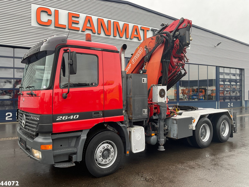 Mercedes-Benz Actros 2640 6x4 Fassi 60 Tonmeter laadkraan + Fly-jib - Φορτηγό με γερανό: φωτογραφία 2 Mercedes-Benz Actros 2640 6x4 Fassi 60 Tonmeter laadkraan + Fly-jib - Φορτηγό με γερανό: φωτογραφία 2