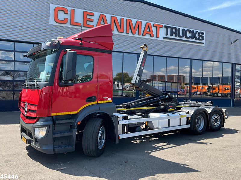Mercedes-Benz Antos 2543 Euro 6 Multilift 26 Ton haakarmsysteem - Φορτηγό φόρτωσης γάντζου: φωτογραφία 1 Mercedes-Benz Antos 2543 Euro 6 Multilift 26 Ton haakarmsysteem - Φορτηγό φόρτωσης γάντζου: φωτογραφία 1