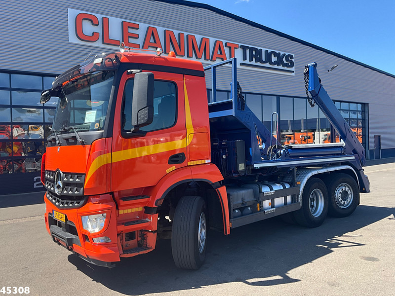 Mercedes-Benz Arocs 2536 Euro 6 Meiler 16 Ton's portaalarmsysteem - Φορτηγό καδοφόρος φορτωτής: φωτογραφία 1 Mercedes-Benz Arocs 2536 Euro 6 Meiler 16 Ton's portaalarmsysteem - Φορτηγό καδοφόρος φορτωτής: φωτογραφία 1
