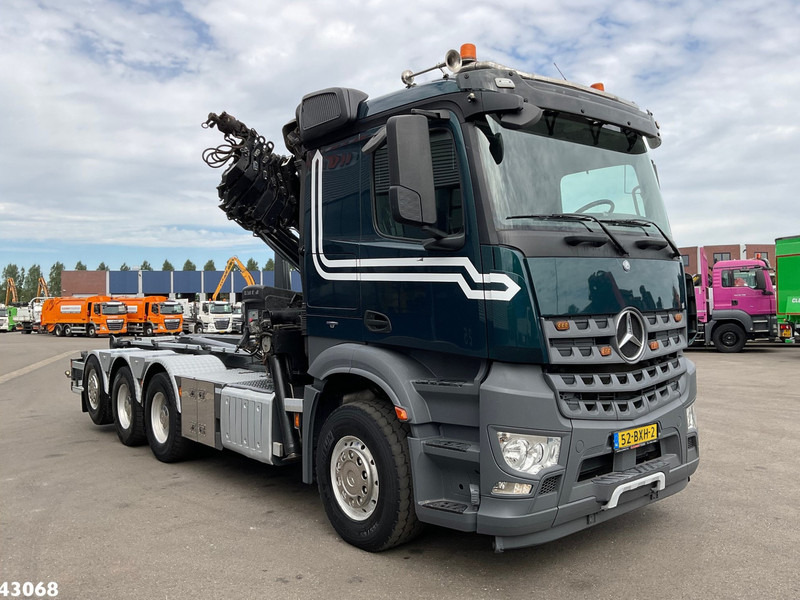 Mercedes-Benz Arocs 3251 8x4 Euro 6 Hiab 28 Tonmeter laadkraan - Φορτηγό φόρτωσης γάντζου, Φορτηγό με γερανό: φωτογραφία 3 Mercedes-Benz Arocs 3251 8x4 Euro 6 Hiab 28 Tonmeter laadkraan - Φορτηγό φόρτωσης γάντζου, Φορτηγό με γερανό: φωτογραφία 3
