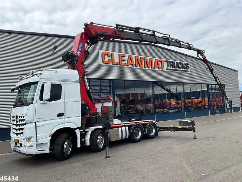 Mercedes-Benz Arocs 3251 8x4 Euro 6 Retarder HMF 85 Tonmeter laadkraan Fly-Jib - Φορτηγό με γερανό: φωτογραφία 1 Mercedes-Benz Arocs 3251 8x4 Euro 6 Retarder HMF 85 Tonmeter laadkraan Fly-Jib - Φορτηγό με γερανό: φωτογραφία 1