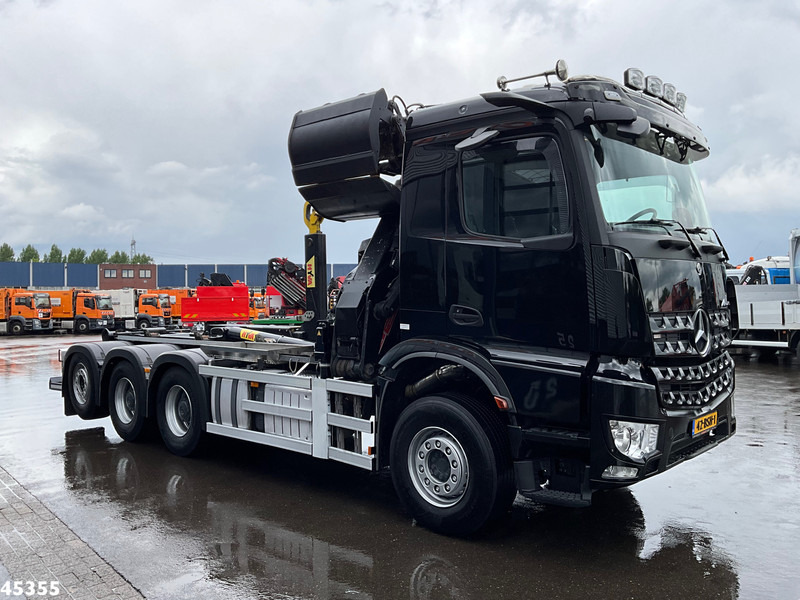Mercedes-Benz Arocs 3540 8x4 Euro 6 HMF 19 Tonmeter Z-kraan Just 118.906 Km! - Φορτηγό φόρτωσης γάντζου, Φορτηγό με γερανό: φωτογραφία 5 Mercedes-Benz Arocs 3540 8x4 Euro 6 HMF 19 Tonmeter Z-kraan Just 118.906 Km! - Φορτηγό φόρτωσης γάντζου, Φορτηγό με γερανό: φωτογραφία 5