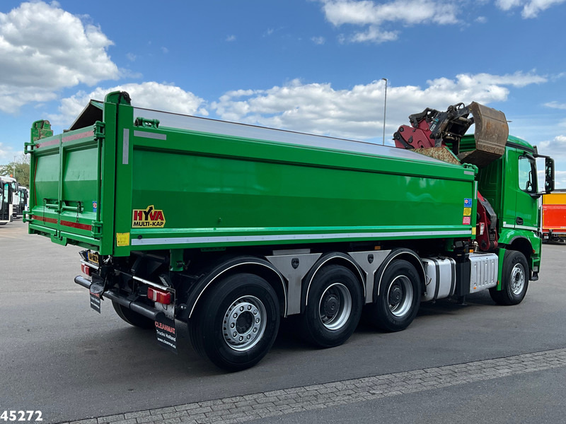 Mercedes-Benz Arocs 3743 8x4 Euro 6 HMF 19 Tonmeter Elektrisch/Hydraulisch aangedreven Z-kraan - Φορτηγό ανατρεπόμενο, Φορτηγό με γερανό: φωτογραφία 5 Mercedes-Benz Arocs 3743 8x4 Euro 6 HMF 19 Tonmeter Elektrisch/Hydraulisch aangedreven Z-kraan - Φορτηγό ανατρεπόμενο, Φορτηγό με γερανό: φωτογραφία 5