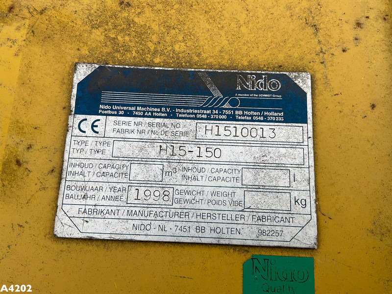 Παρελκόμενα NIDO H15-150: φωτογραφία 6 Παρελκόμενα NIDO H15-150: φωτογραφία 6