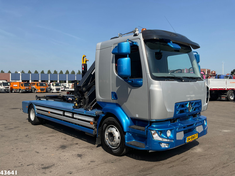 Renault D 240 Euro 6 HMF 10 Tonmeter laadkraan Just 66.850 km! - Φορτηγό φόρτωσης γάντζου, Φορτηγό με γερανό: φωτογραφία 3 Renault D 240 Euro 6 HMF 10 Tonmeter laadkraan Just 66.850 km! - Φορτηγό φόρτωσης γάντζου, Φορτηγό με γερανό: φωτογραφία 3