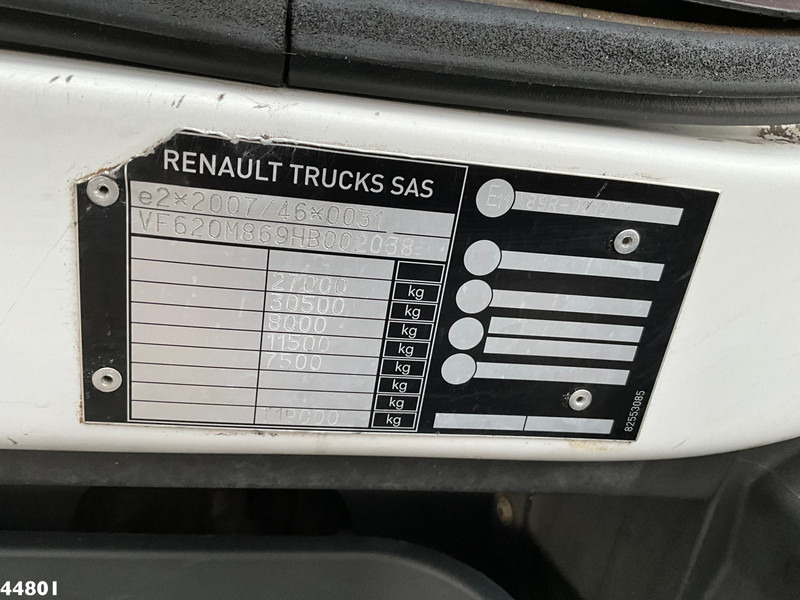 Απορριμματοφόρο Renault D 26 WIDE Euro 6 Geesink Norba MF 300 Just 139.377 km!: φωτογραφία 19