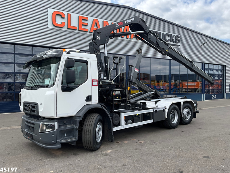 Renault D 430 Euro 6 Hiab 18 Tonmeter laadkraan Just 111.142 km! - Φορτηγό φόρτωσης γάντζου, Φορτηγό με γερανό: φωτογραφία 1 Renault D 430 Euro 6 Hiab 18 Tonmeter laadkraan Just 111.142 km! - Φορτηγό φόρτωσης γάντζου, Φορτηγό με γερανό: φωτογραφία 1