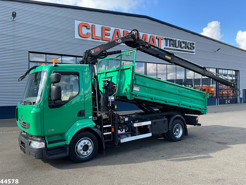 Renault Midlum 300.12 Manual Hiab 8 Tonmeter laadkraan Just 81.549 km! - Φορτηγό ανατρεπόμενο, Φορτηγό με γερανό: φωτογραφία 1 Renault Midlum 300.12 Manual Hiab 8 Tonmeter laadkraan Just 81.549 km! - Φορτηγό ανατρεπόμενο, Φορτηγό με γερανό: φωτογραφία 1