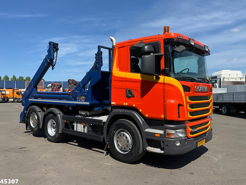 Scania G 440 6x2 Meiller 16 Tons portaalarmsysteem - Φορτηγό καδοφόρος φορτωτής: φωτογραφία 4 Scania G 440 6x2 Meiller 16 Tons portaalarmsysteem - Φορτηγό καδοφόρος φορτωτής: φωτογραφία 4