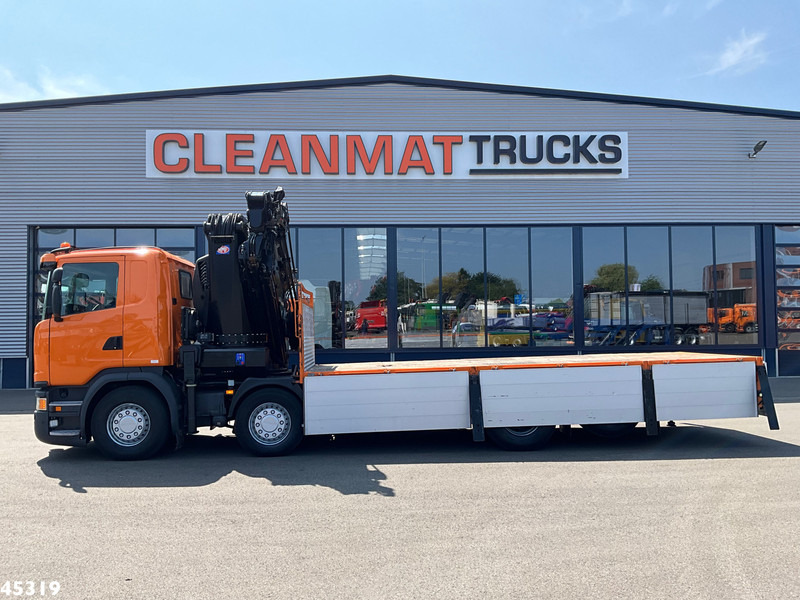 Scania G 450 Euro 6 HMF 60 Tonmeter laadkraan + Fly-Jib - Φορτηγό με γερανό: φωτογραφία 4 Scania G 450 Euro 6 HMF 60 Tonmeter laadkraan + Fly-Jib - Φορτηγό με γερανό: φωτογραφία 4