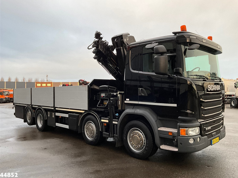 Scania G 450 Euro 6 Hiab 28 Tonmeter laadkraan - Φορτηγό με γερανό: φωτογραφία 5 Scania G 450 Euro 6 Hiab 28 Tonmeter laadkraan - Φορτηγό με γερανό: φωτογραφία 5