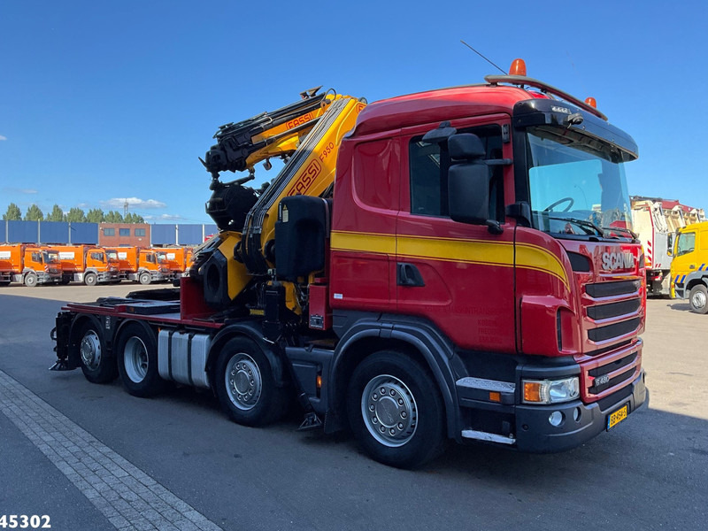 Scania G 480 8x2 Fassi 95 Tonmeter ladkraan + Fly-Jib - Τράκτορας: φωτογραφία 3 Scania G 480 8x2 Fassi 95 Tonmeter ladkraan + Fly-Jib - Τράκτορας: φωτογραφία 3