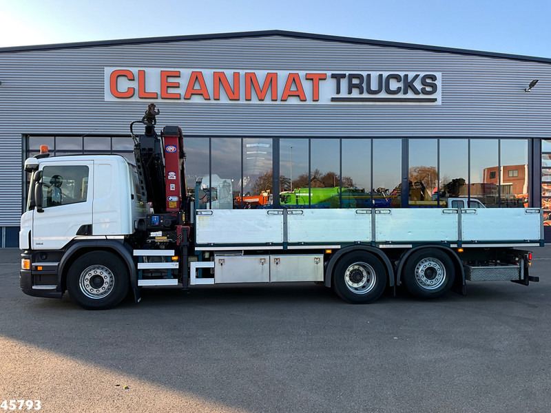 Scania P 320 Euro 6 HMF 26 Tonmeter laadkraan - Φορτηγό με γερανό: φωτογραφία 5 Scania P 320 Euro 6 HMF 26 Tonmeter laadkraan - Φορτηγό με γερανό: φωτογραφία 5