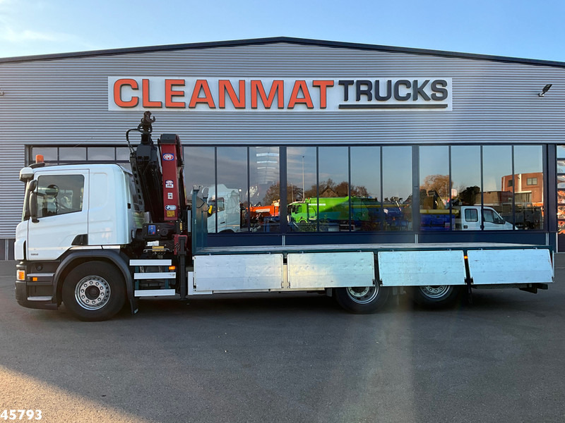 Scania P 320 Euro 6 HMF 26 Tonmeter laadkraan - Φορτηγό με γερανό: φωτογραφία 4 Scania P 320 Euro 6 HMF 26 Tonmeter laadkraan - Φορτηγό με γερανό: φωτογραφία 4
