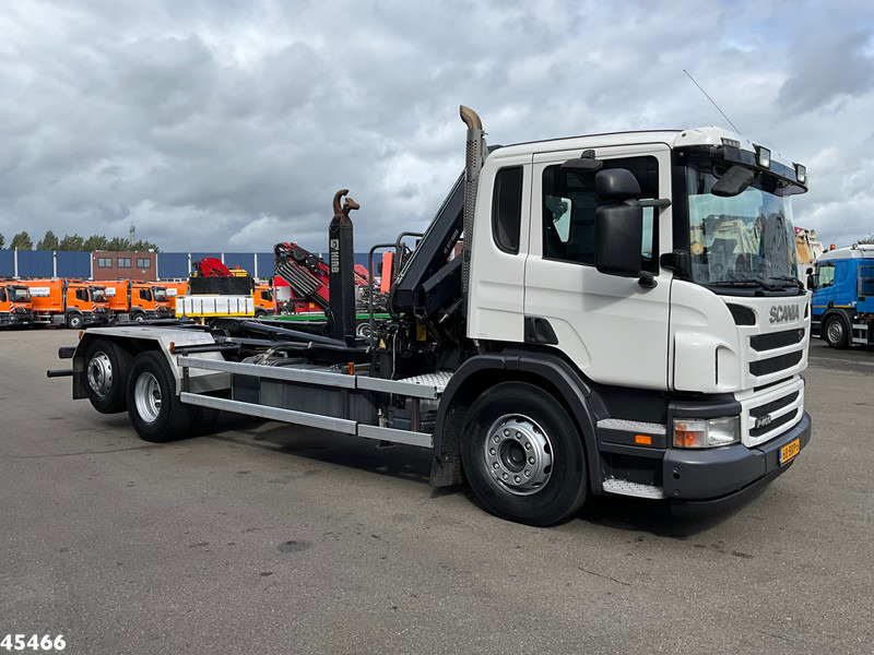 Scania P 400 Retarder Hiab 8 Tonmeter laadkraan - Φορτηγό φόρτωσης γάντζου, Φορτηγό με γερανό: φωτογραφία 5 Scania P 400 Retarder Hiab 8 Tonmeter laadkraan - Φορτηγό φόρτωσης γάντζου, Φορτηγό με γερανό: φωτογραφία 5