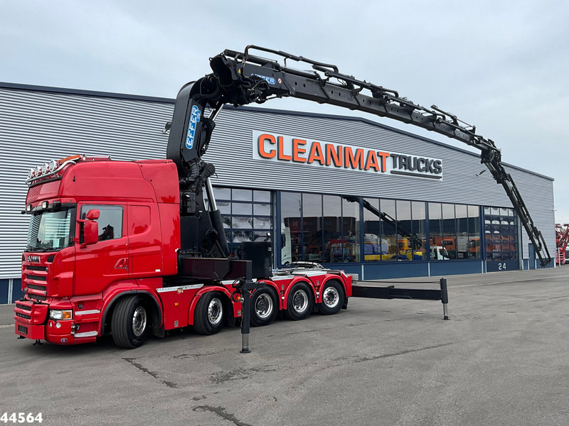 Scania R 620 10x4 V8 Retarder Effer 175 Tonmeter laadkraan + Fly-Jib Just 170.527 km! - Τράκτορας: φωτογραφία 1 Scania R 620 10x4 V8 Retarder Effer 175 Tonmeter laadkraan + Fly-Jib Just 170.527 km! - Τράκτορας: φωτογραφία 1