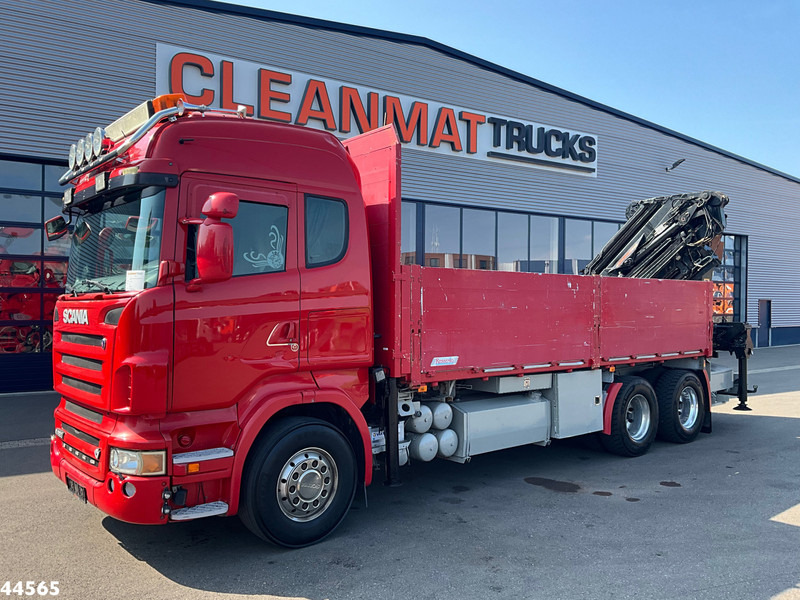 Scania R 620 V8 6x4 Palfinger 44 Tonmeter laadkraan + Fly-Jib - Φορτηγό με γερανό: φωτογραφία 2 Scania R 620 V8 6x4 Palfinger 44 Tonmeter laadkraan + Fly-Jib - Φορτηγό με γερανό: φωτογραφία 2