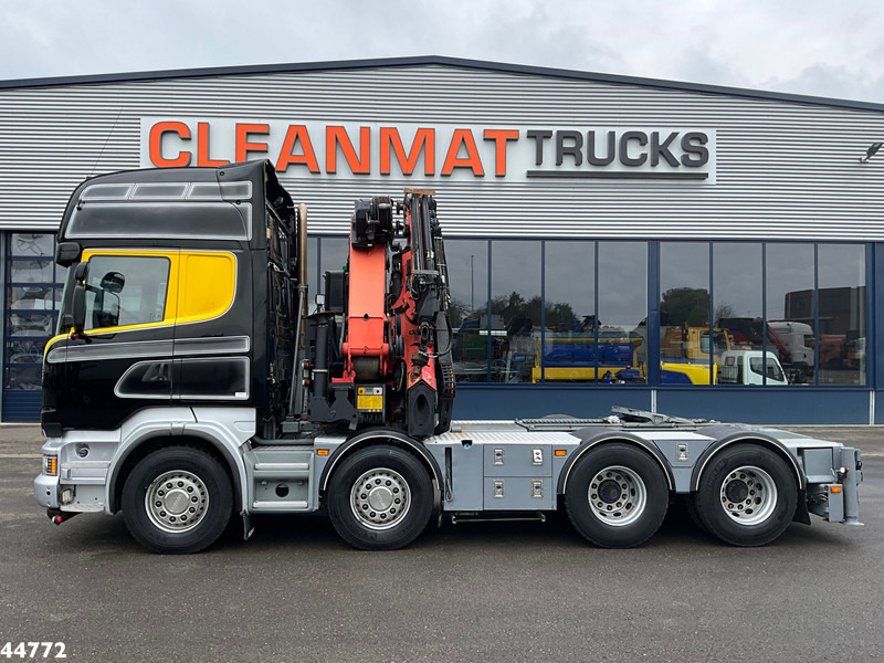 Scania R500 8x4 V8 Retarder Palfinger 53 Tonmeter laadkraan + Fly-Jib - Τράκτορας: φωτογραφία 3 Scania R500 8x4 V8 Retarder Palfinger 53 Tonmeter laadkraan + Fly-Jib - Τράκτορας: φωτογραφία 3