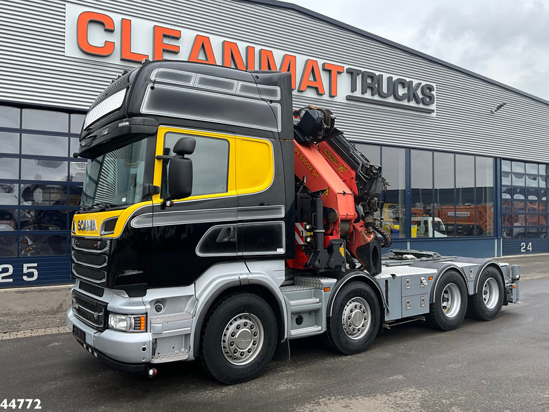 Scania R500 8x4 V8 Retarder Palfinger 53 Tonmeter laadkraan + Fly-Jib - Τράκτορας: φωτογραφία 2 Scania R500 8x4 V8 Retarder Palfinger 53 Tonmeter laadkraan + Fly-Jib - Τράκτορας: φωτογραφία 2
