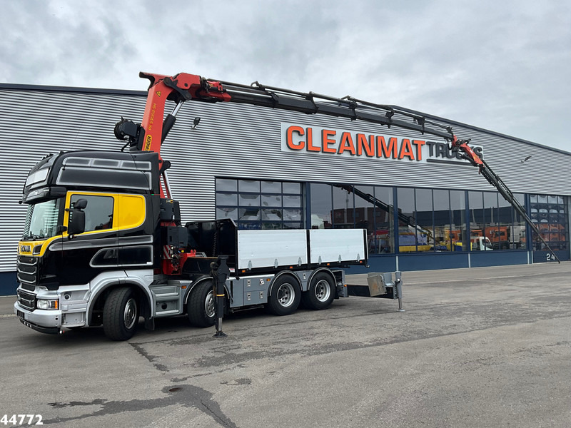 Scania R500 8x4 V8 Retarder Palfinger 53 Tonmeter laadkraan + Fly-Jib - Φορτηγό με γερανό: φωτογραφία 1 Scania R500 8x4 V8 Retarder Palfinger 53 Tonmeter laadkraan + Fly-Jib - Φορτηγό με γερανό: φωτογραφία 1