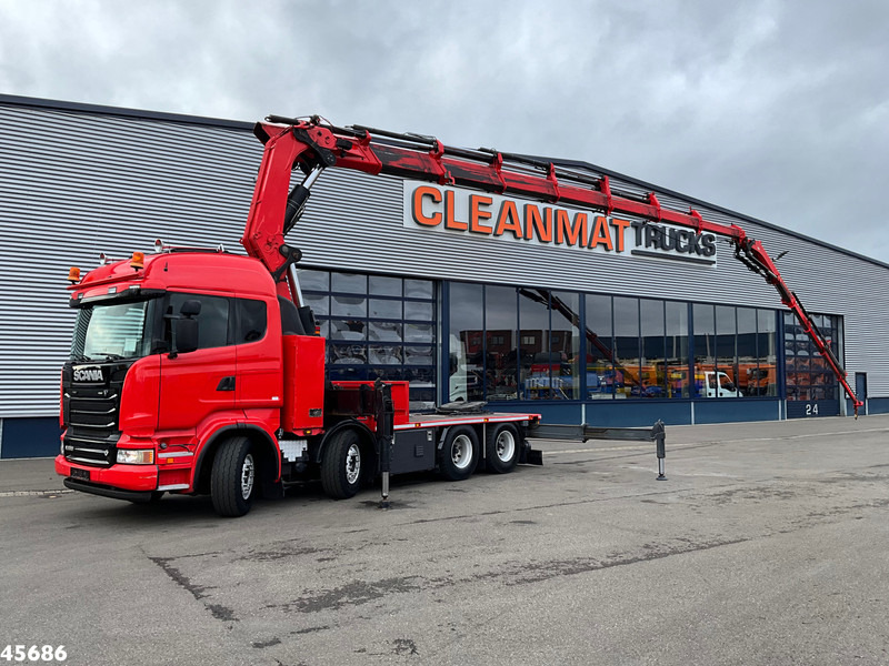 Scania R620 V8 8x4 Hiab 105 Ton/meter laadkraan + Fly-Jib! - Τράκτορας: φωτογραφία 1 Scania R620 V8 8x4 Hiab 105 Ton/meter laadkraan + Fly-Jib! - Τράκτορας: φωτογραφία 1