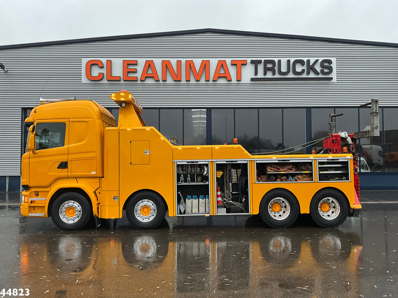 Μίσθωση Scania R730 V8 8x4 Euro 6 Retarder Recovery truck Just 17.951 km! Scania R730 V8 8x4 Euro 6 Retarder Recovery truck Just 17.951 km!: φωτογραφία 6