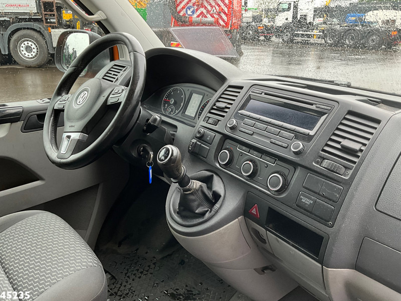 Φορτηγό με γερανό Volkswagen Transporter 2.0 TDI DC Hiab 1,3 Tonmeter laadkraan Just 194.250 km!: φωτογραφία 16