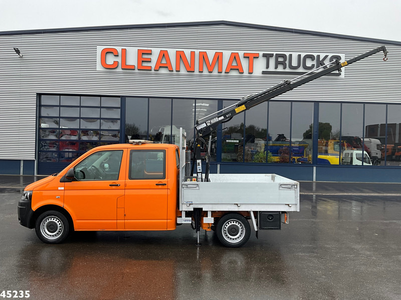 Volkswagen Transporter 2.0 TDI DC Hiab 1,3 Tonmeter laadkraan Just 194.250 km! - Φορτηγό με γερανό: φωτογραφία 1 Volkswagen Transporter 2.0 TDI DC Hiab 1,3 Tonmeter laadkraan Just 194.250 km! - Φορτηγό με γερανό: φωτογραφία 1