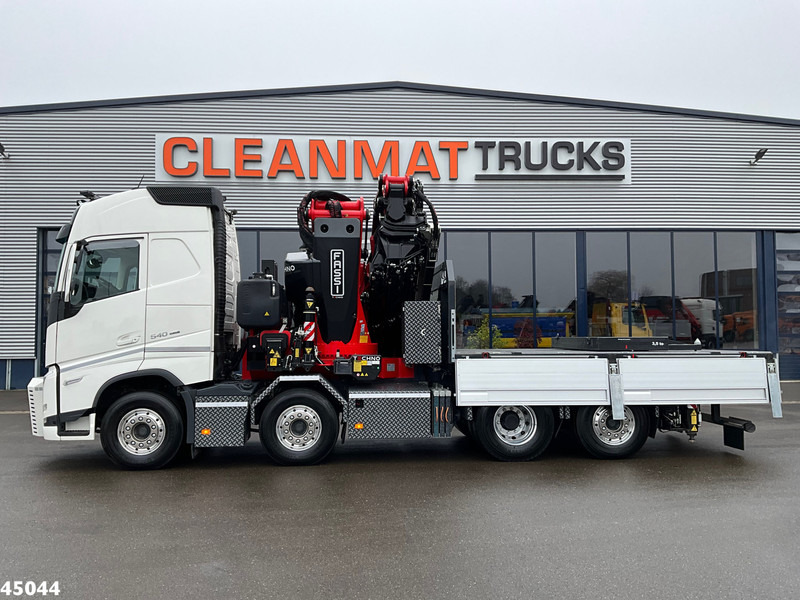 Volvo FH 540 8x2 Fassi 145 Tonmeter laadkraan + Fly-JIb Just 7.187 Km! Demo voertuig! - Φορτηγό με γερανό: φωτογραφία 4 Volvo FH 540 8x2 Fassi 145 Tonmeter laadkraan + Fly-JIb Just 7.187 Km! Demo voertuig! - Φορτηγό με γερανό: φωτογραφία 4