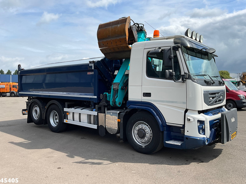Volvo FM 330 6x2/6x4 Hydrodrive HMF 16 Tonmeter Z-kraan - Φορτηγό ανατρεπόμενο, Φορτηγό με γερανό: φωτογραφία 5 Volvo FM 330 6x2/6x4 Hydrodrive HMF 16 Tonmeter Z-kraan - Φορτηγό ανατρεπόμενο, Φορτηγό με γερανό: φωτογραφία 5