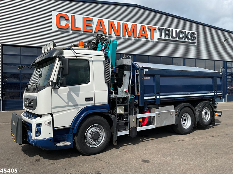 Volvo FM 330 6x2/6x4 Hydrodrive HMF 16 Tonmeter Z-kraan - Φορτηγό ανατρεπόμενο, Φορτηγό με γερανό: φωτογραφία 3 Volvo FM 330 6x2/6x4 Hydrodrive HMF 16 Tonmeter Z-kraan - Φορτηγό ανατρεπόμενο, Φορτηγό με γερανό: φωτογραφία 3