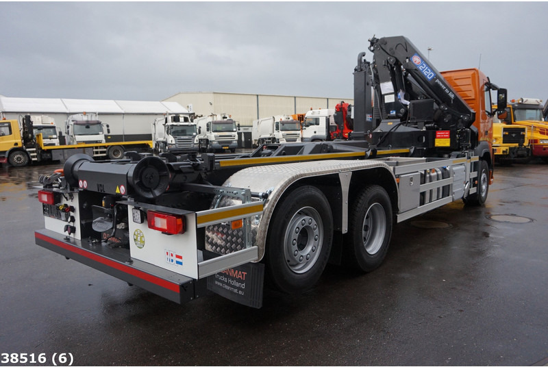 Volvo FM 410 HMF 21 Tonmeter laadkraan - Φορτηγό φόρτωσης γάντζου, Φορτηγό με γερανό: φωτογραφία 4 Volvo FM 410 HMF 21 Tonmeter laadkraan - Φορτηγό φόρτωσης γάντζου, Φορτηγό με γερανό: φωτογραφία 4