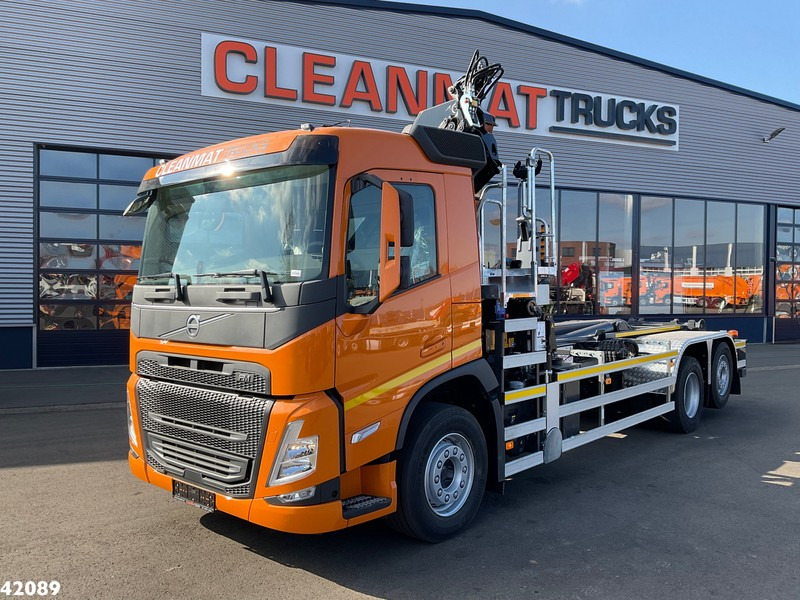 Volvo FM 430 HMF 23 ton/meter laadkraan - Φορτηγό φόρτωσης γάντζου, Φορτηγό με γερανό: φωτογραφία 2 Volvo FM 430 HMF 23 ton/meter laadkraan - Φορτηγό φόρτωσης γάντζου, Φορτηγό με γερανό: φωτογραφία 2