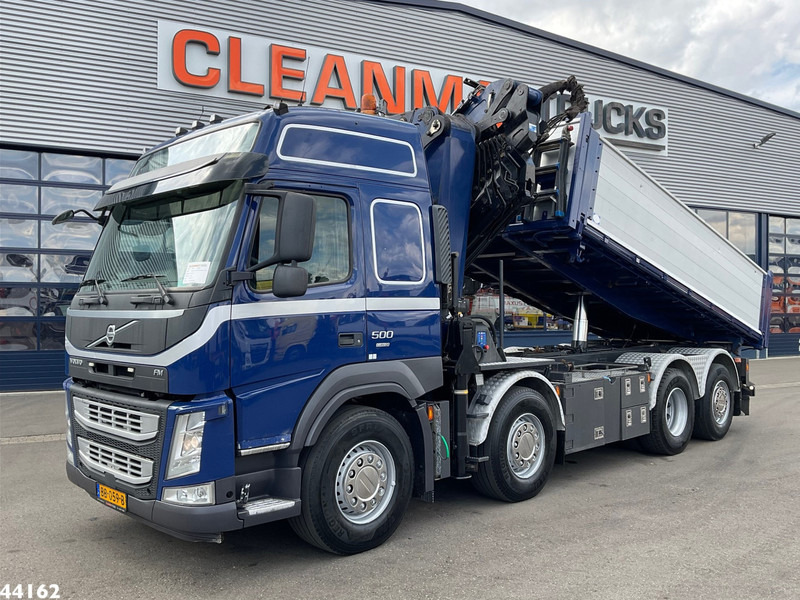 Volvo FM 500 Euro 6 HMF 50 Tonmeter laadkraan + Fly-Jib - Φορτηγό ανατρεπόμενο, Φορτηγό με γερανό: φωτογραφία 2 Volvo FM 500 Euro 6 HMF 50 Tonmeter laadkraan + Fly-Jib - Φορτηγό ανατρεπόμενο, Φορτηγό με γερανό: φωτογραφία 2