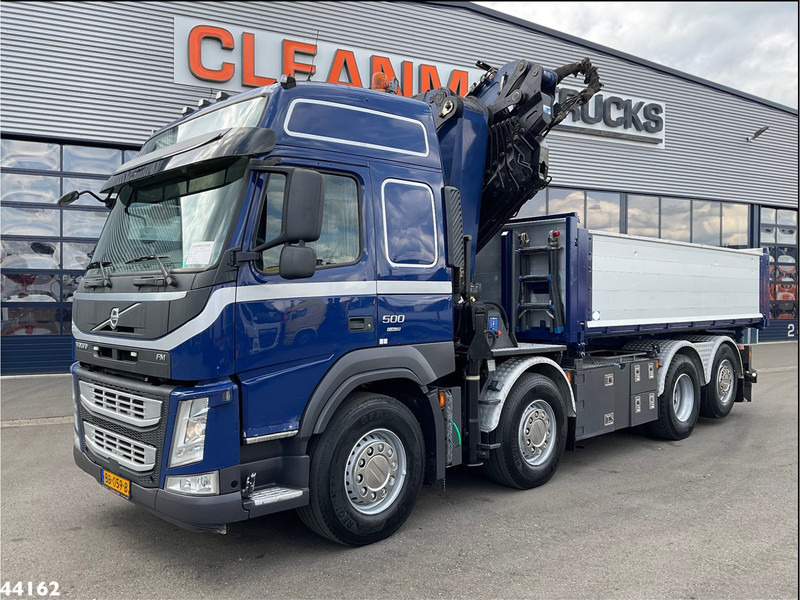 Volvo FM 500 Euro 6 HMF 50 Tonmeter laadkraan + Fly-Jib - Φορτηγό ανατρεπόμενο, Φορτηγό με γερανό: φωτογραφία 4 Volvo FM 500 Euro 6 HMF 50 Tonmeter laadkraan + Fly-Jib - Φορτηγό ανατρεπόμενο, Φορτηγό με γερανό: φωτογραφία 4