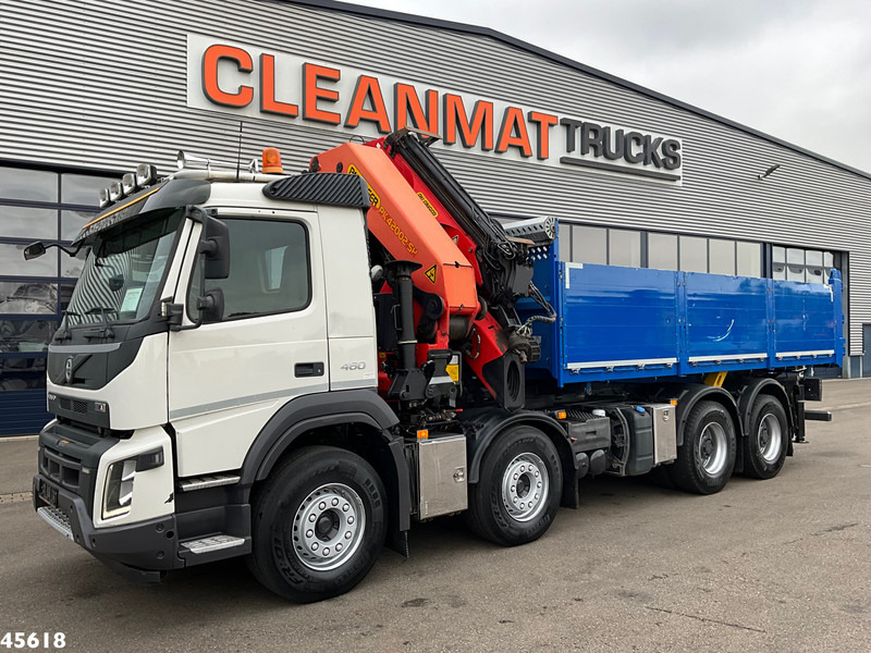 Volvo FMX 460 8x4 Euro 6 Palfinger 42 Tonmeter laadkraan + Fly-Jib! - Φορτηγό ανατρεπόμενο, Φορτηγό με γερανό: φωτογραφία 3 Volvo FMX 460 8x4 Euro 6 Palfinger 42 Tonmeter laadkraan + Fly-Jib! - Φορτηγό ανατρεπόμενο, Φορτηγό με γερανό: φωτογραφία 3