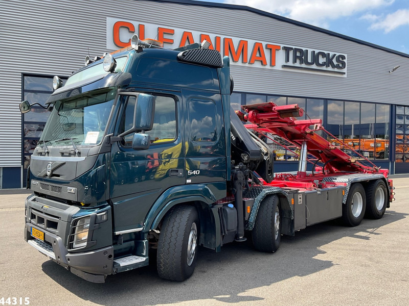 Volvo FMX 540 8x4 Euro 6 Hiab 28 Tonmeter laadkraan - Φορτηγό με σύστημα καλωδίων, Φορτηγό με γερανό: φωτογραφία 2 Volvo FMX 540 8x4 Euro 6 Hiab 28 Tonmeter laadkraan - Φορτηγό με σύστημα καλωδίων, Φορτηγό με γερανό: φωτογραφία 2