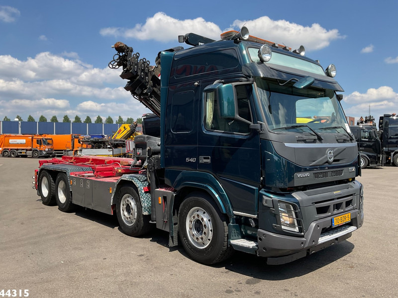Volvo FMX 540 8x4 Euro 6 Hiab 28 Tonmeter laadkraan - Φορτηγό με σύστημα καλωδίων, Φορτηγό με γερανό: φωτογραφία 5 Volvo FMX 540 8x4 Euro 6 Hiab 28 Tonmeter laadkraan - Φορτηγό με σύστημα καλωδίων, Φορτηγό με γερανό: φωτογραφία 5