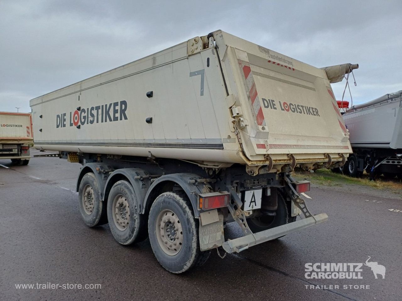 SCHMITZ Auflieger Kipper Alukastenmulde 24m³ - Επικαθήμενο ανατρεπόμενο: φωτογραφία 4 SCHMITZ Auflieger Kipper Alukastenmulde 24m³ - Επικαθήμενο ανατρεπόμενο: φωτογραφία 4