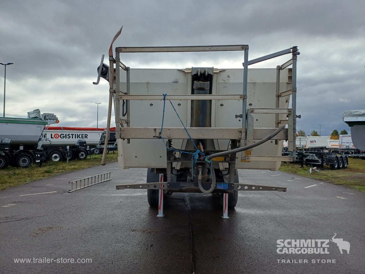 Επικαθήμενο ανατρεπόμενο SCHMITZ Auflieger Kipper Alukastenmulde 24m³: φωτογραφία 9