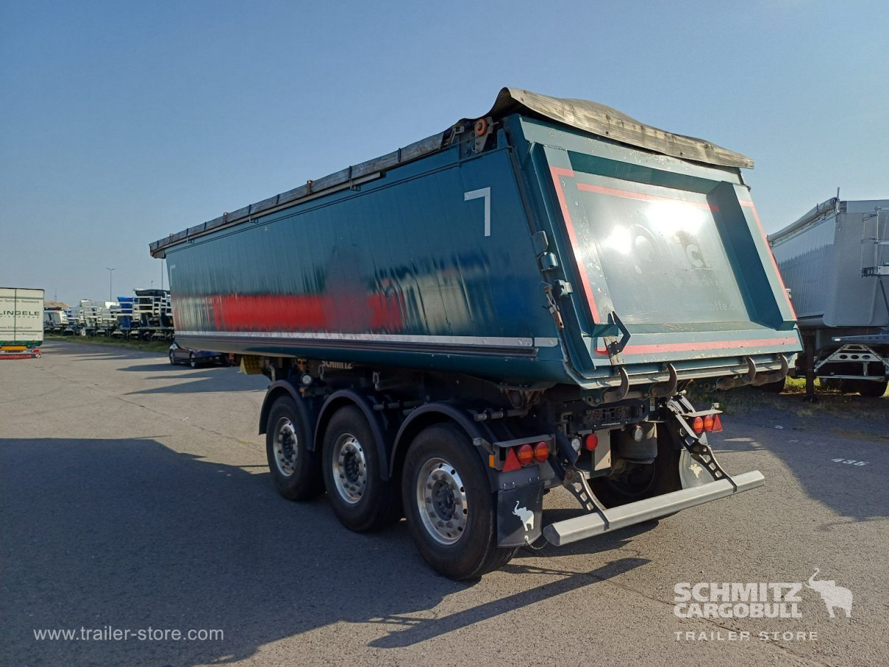 SCHMITZ Auflieger Kipper Alukastenmulde 27m³ - Επικαθήμενο ανατρεπόμενο: φωτογραφία 5 SCHMITZ Auflieger Kipper Alukastenmulde 27m³ - Επικαθήμενο ανατρεπόμενο: φωτογραφία 5