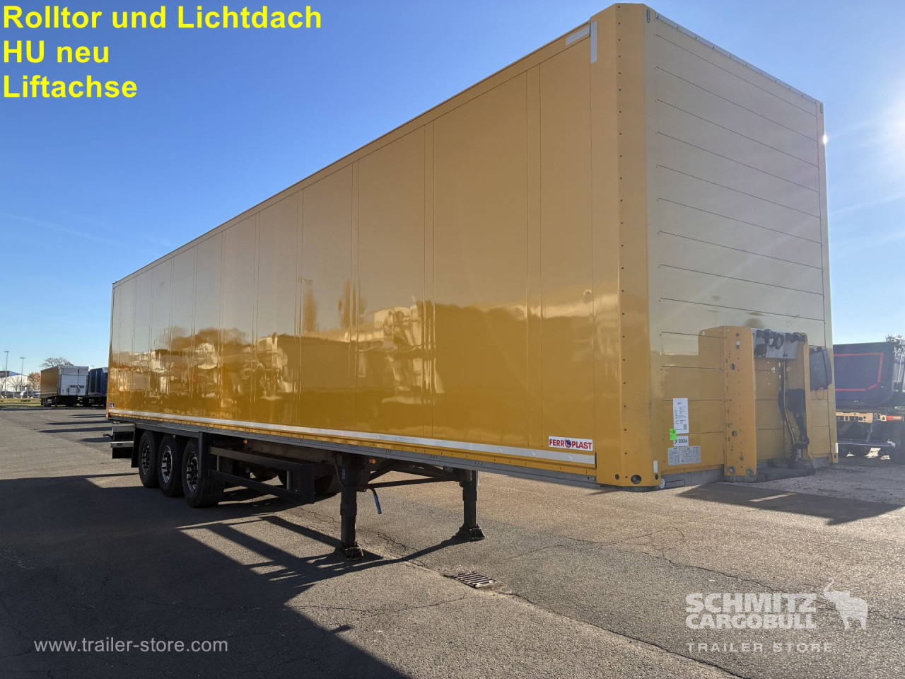 SCHMITZ Auflieger Trockenfrachtkoffer Standard - Επικαθήμενο κόφα: φωτογραφία 1 SCHMITZ Auflieger Trockenfrachtkoffer Standard - Επικαθήμενο κόφα: φωτογραφία 1