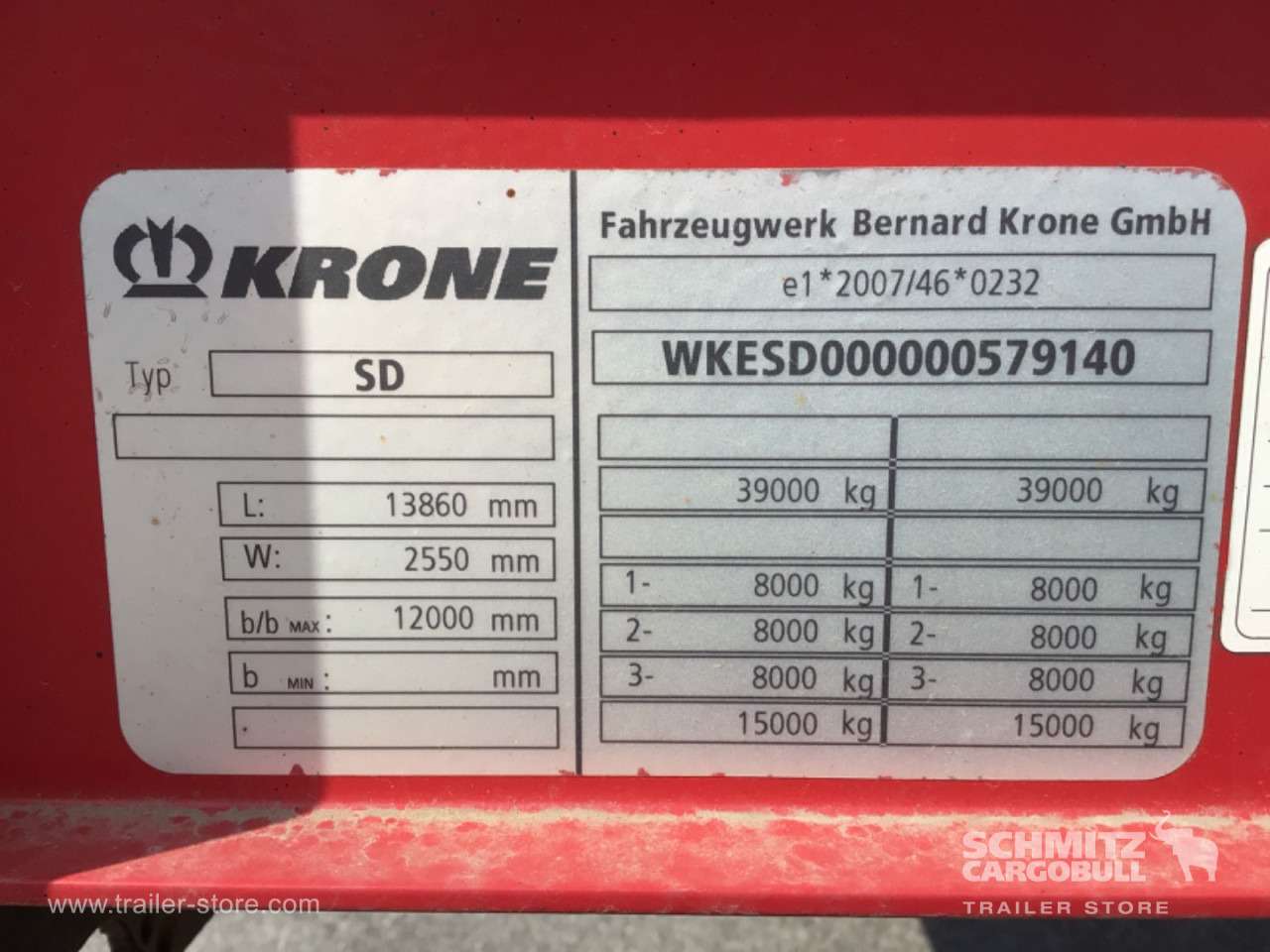 KRONE Platform Standard - Επικαθήμενο κουρτίνα: φωτογραφία 3 KRONE Platform Standard - Επικαθήμενο κουρτίνα: φωτογραφία 3