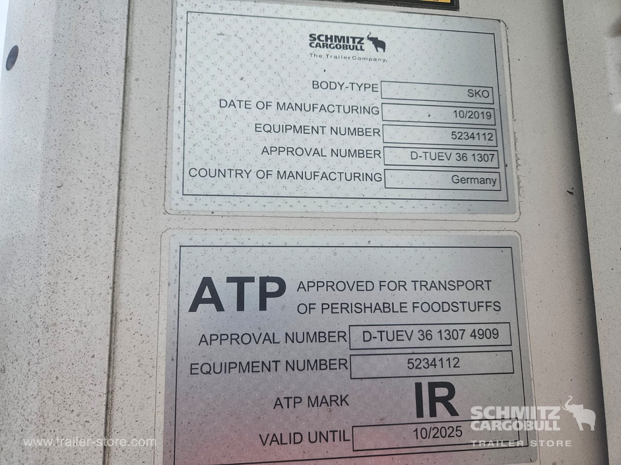 Επικαθήμενο ισοθερμικό SCHMITZ Reefer Multitemp Taillift: φωτογραφία 6