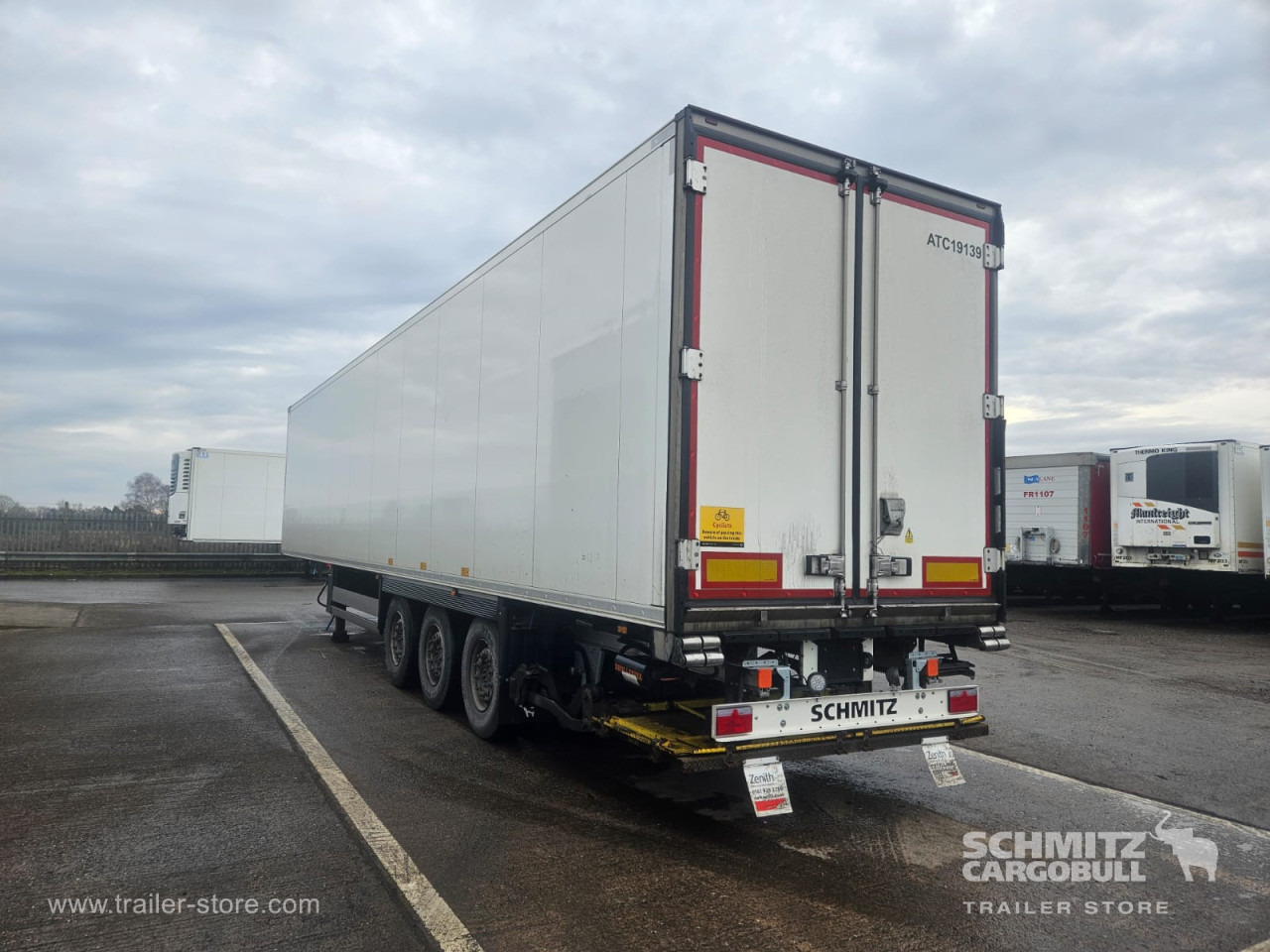 Επικαθήμενο ισοθερμικό SCHMITZ Reefer Multitemp Taillift: φωτογραφία 8