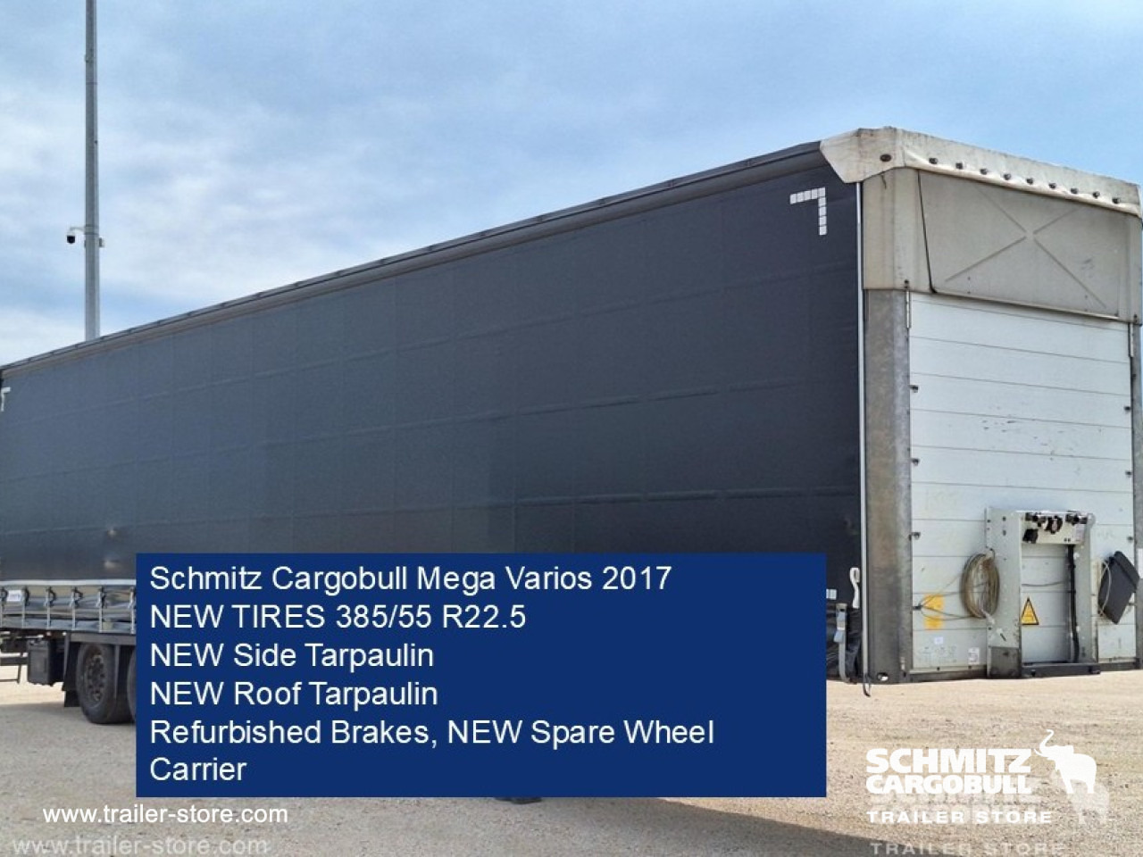 SCHMITZ Curtainsider Mega - Επικαθήμενο κουρτίνα: φωτογραφία 1 SCHMITZ Curtainsider Mega - Επικαθήμενο κουρτίνα: φωτογραφία 1
