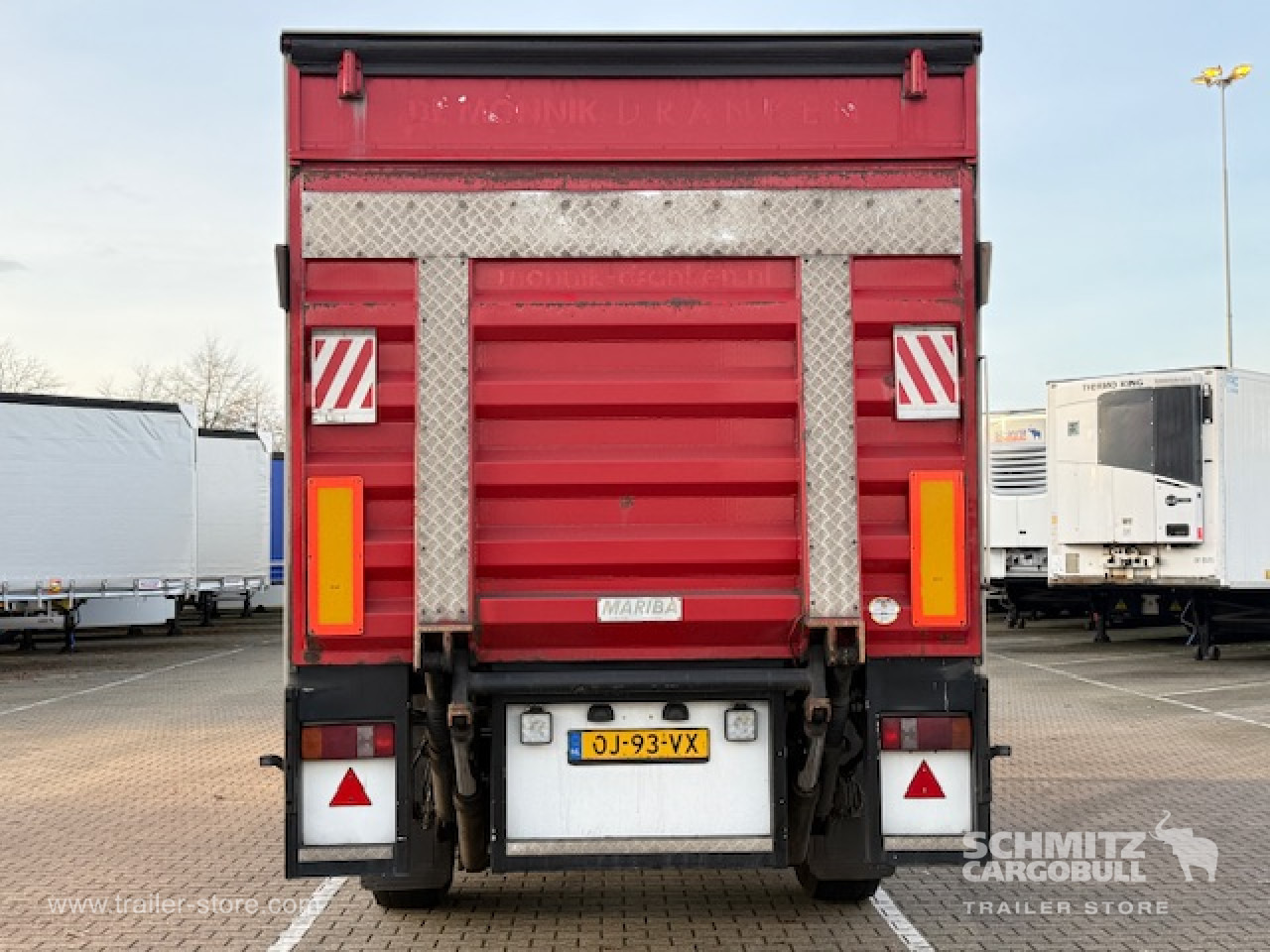 SCHMITZ Oplegger Vries Standard Taillift - Επικαθήμενο ισοθερμικό: φωτογραφία 3 SCHMITZ Oplegger Vries Standard Taillift - Επικαθήμενο ισοθερμικό: φωτογραφία 3
