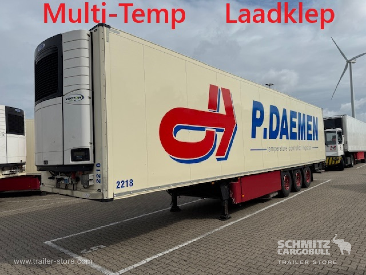 SCHMITZ Oplegger Vries Standard Taillift - Επικαθήμενο ισοθερμικό: φωτογραφία 1 SCHMITZ Oplegger Vries Standard Taillift - Επικαθήμενο ισοθερμικό: φωτογραφία 1